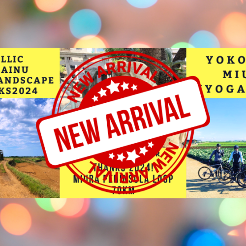 年越しライド企画 is now available! - Thanks 2024! Miura Peninsula Loop 70km